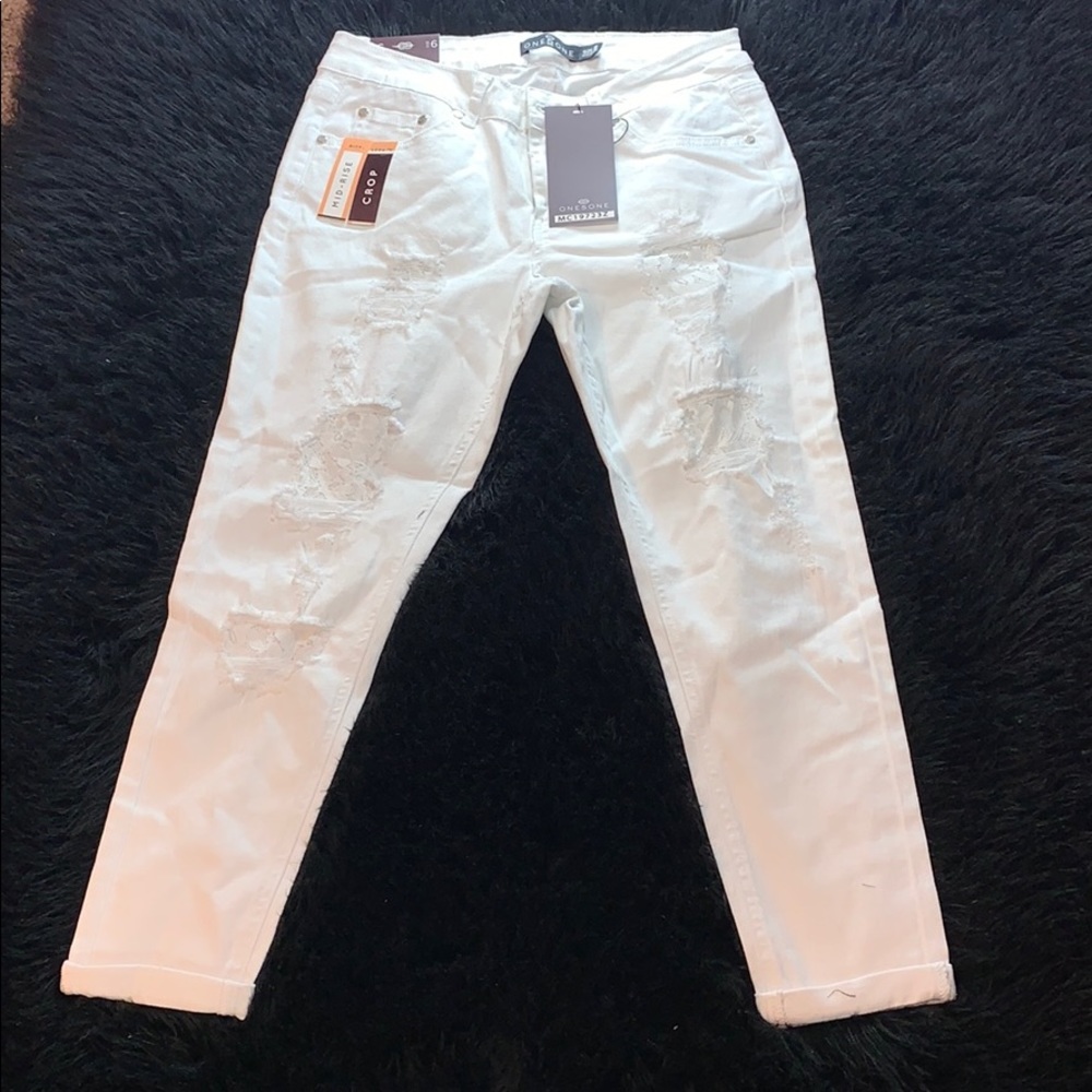 Crop jeans